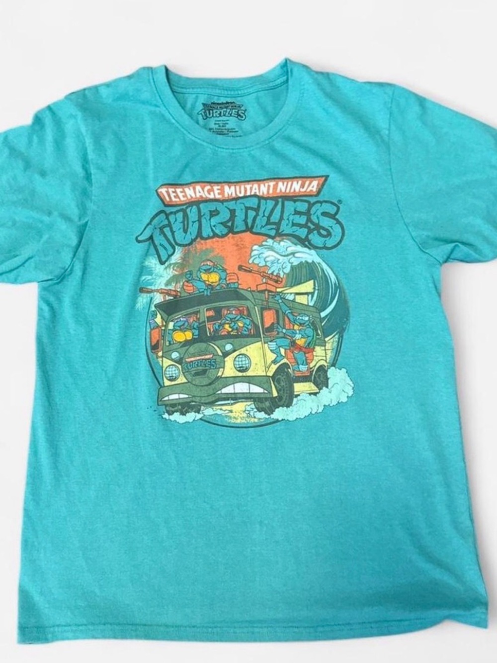 Teenage Mutant Ninja Turtles blue graphic tee